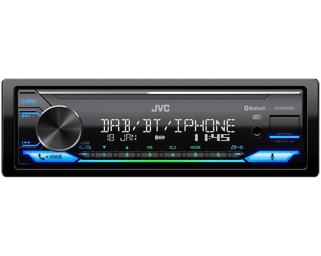 JVC KD-X472DBT Black – image 4