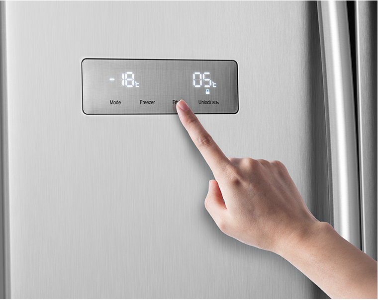 Hisense RS741N4WC11 side-by-side refrigerator Freestanding – image 5