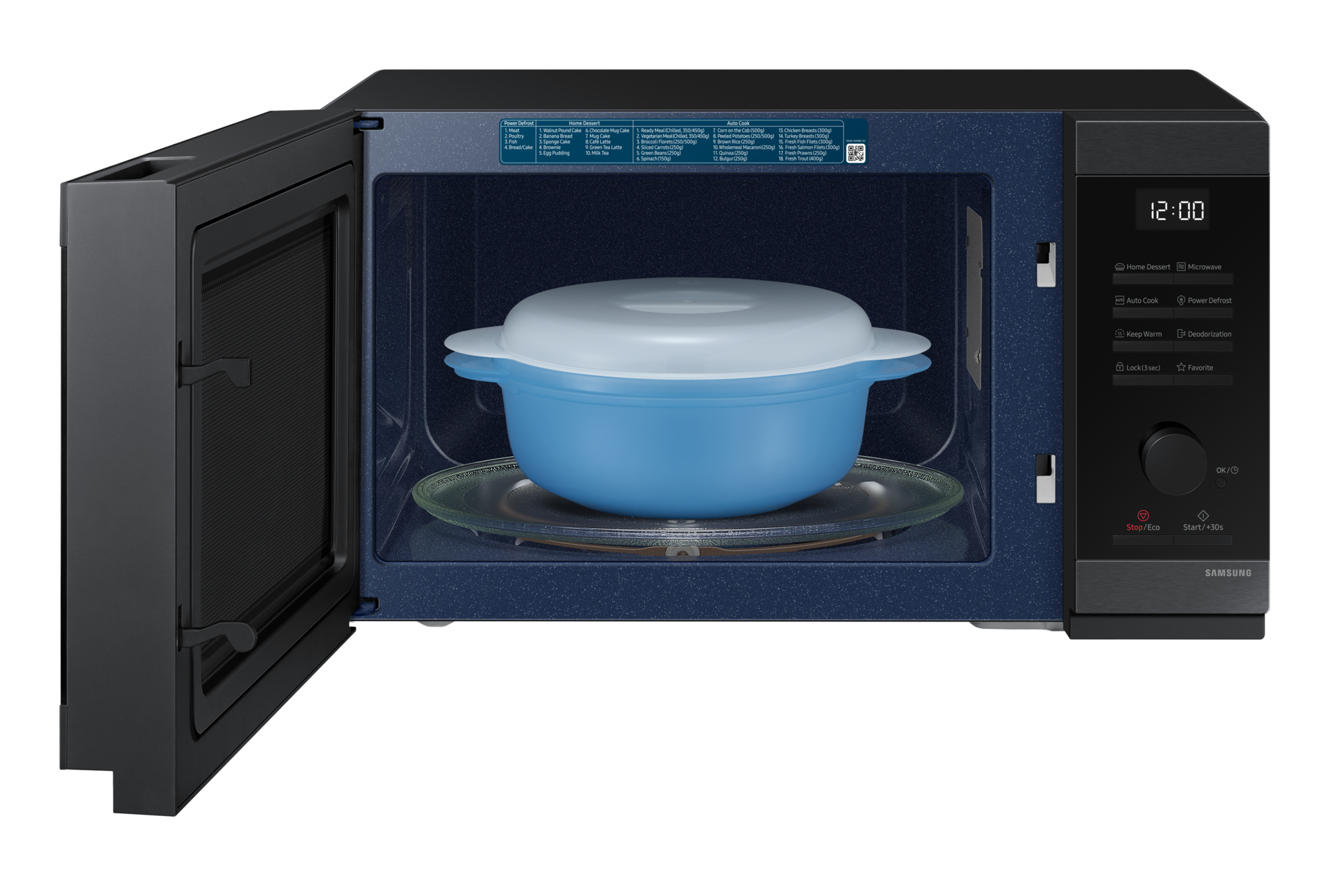 Samsung MS32DG4504GGE3 Large Capacity Solo Microwave Oven with Steam – image 9