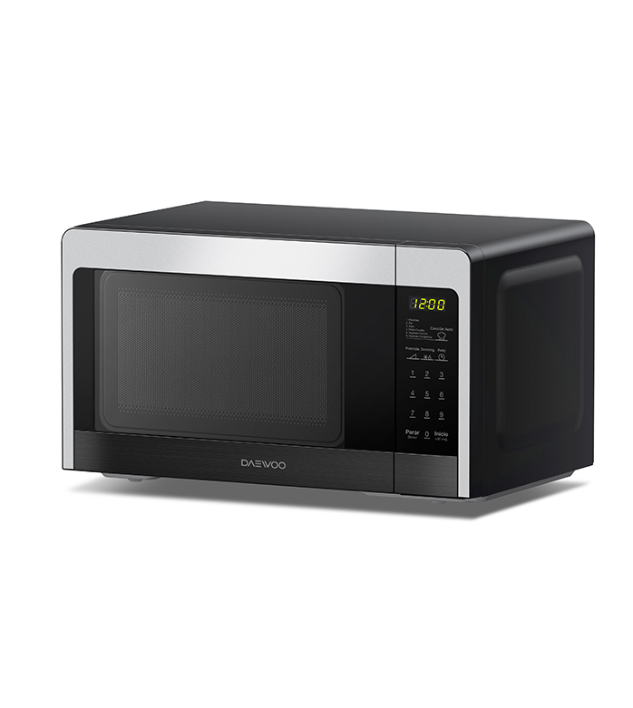 Daewoo KOR-665 microwave Black, Silver Solo microwave Countertop – image 2
