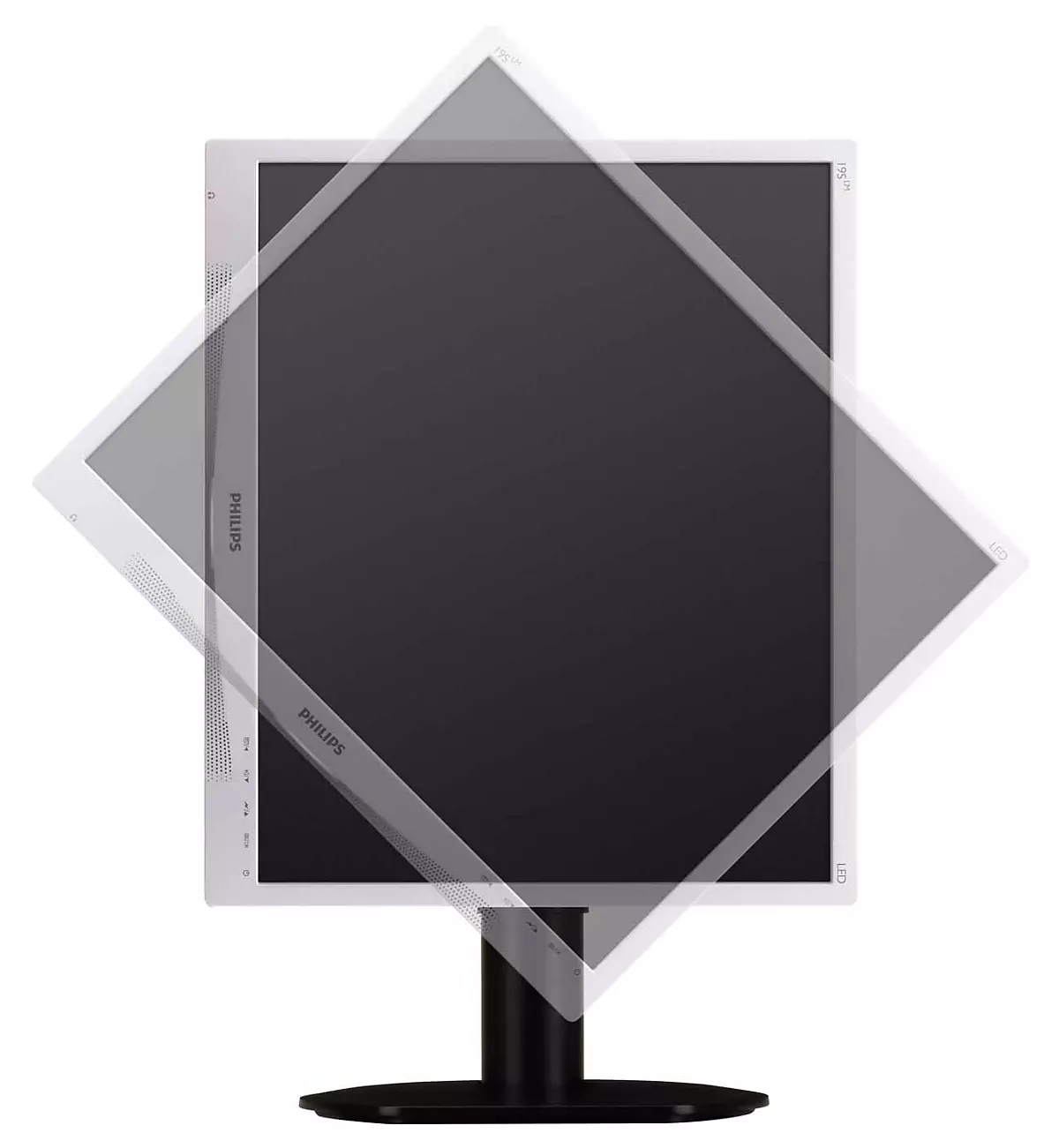 Philips Brilliance LCD monitor, LED backlight 19S4LMS/00 – image 2