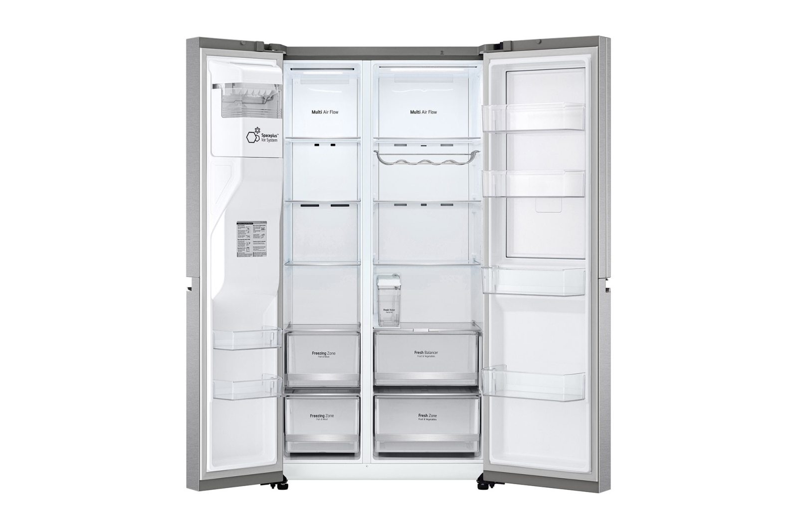LG GSJV71MBLE side-by-side refrigerator Freestanding – image 7