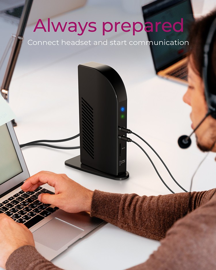 ICY BOX DisplayLink Hybrid DockingStation 12 in 1 – image 6