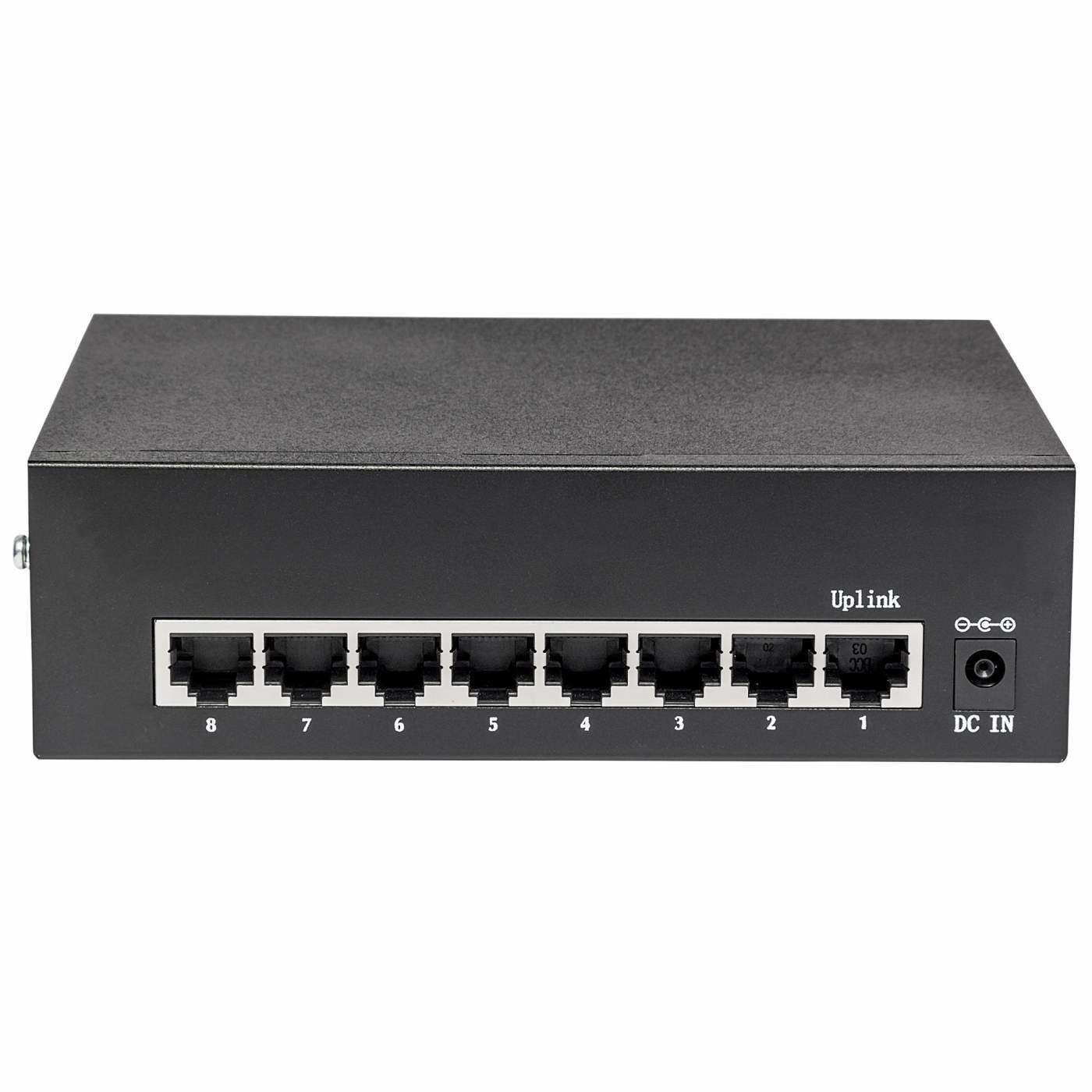 Intellinet 8-Port Gigabit Ethernet PoE+ Switch, IEEE 802.3at/af Power over Ethernet (PoE+/PoE) Compliant – image 7
