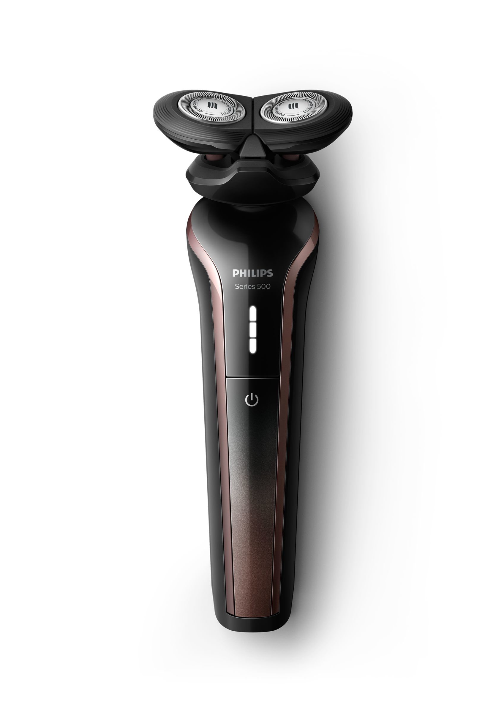 Philips Shaver series 500 S586 Rotation shaver Black, Bronze – image 1