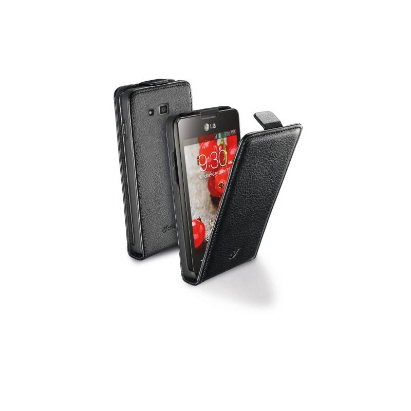 Cellularline FLAPESSENLGL9IIBK mobile phone case Flip case Black