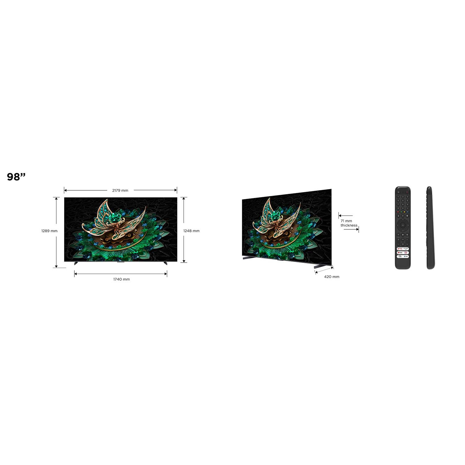 TCL C765 98" — vue 1 sur 8