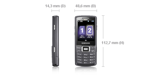 Samsung C5212 5.59 cm (2.2") 86 g Black – image 5