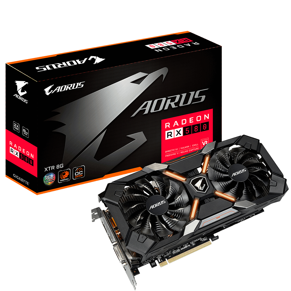 GIGABYTE AORUS Radeon RX580 XTR – image 6