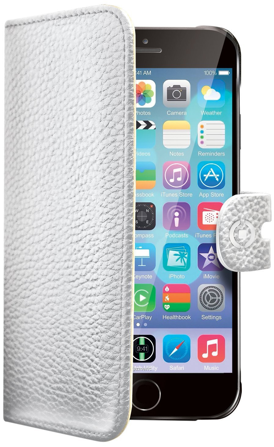 Celly 102205 mobile phone case Wallet case White