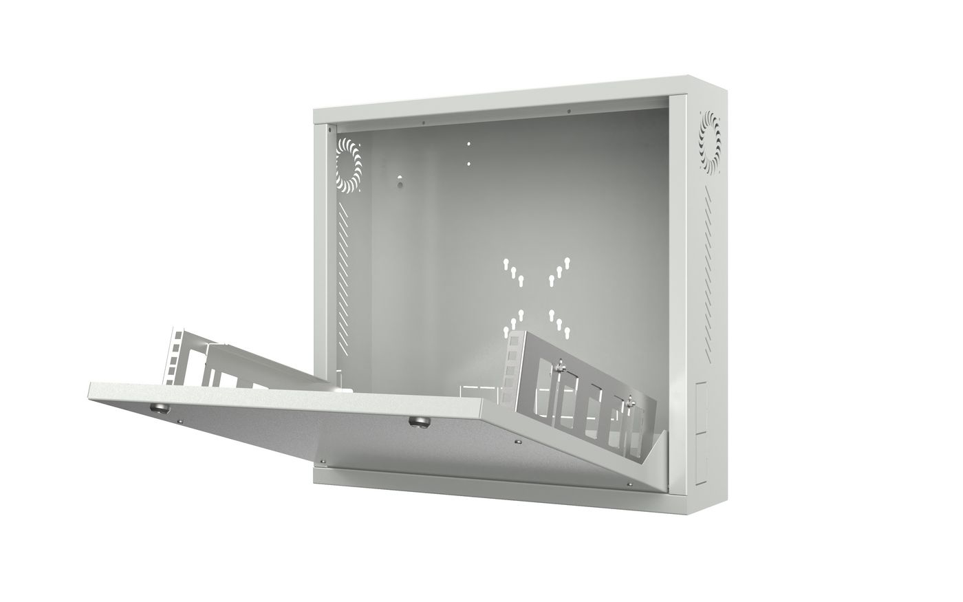 Lanview RWSLMWH1-NS rack cabinet 2U Wall mounted rack White – image 1