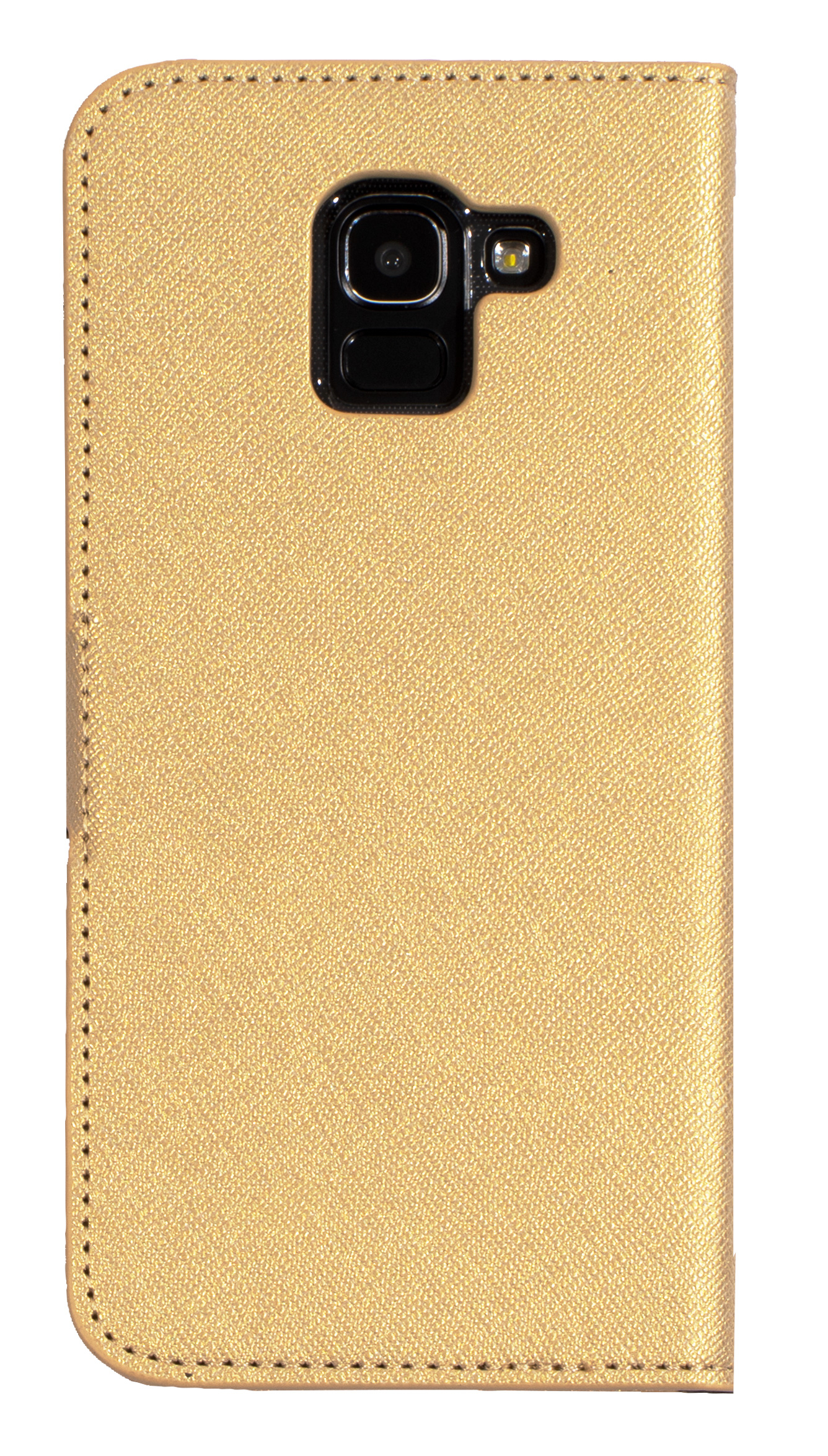 Mobiparts Saffiano Wallet Case Samsung Galaxy J6 (2018) Gold – image 3