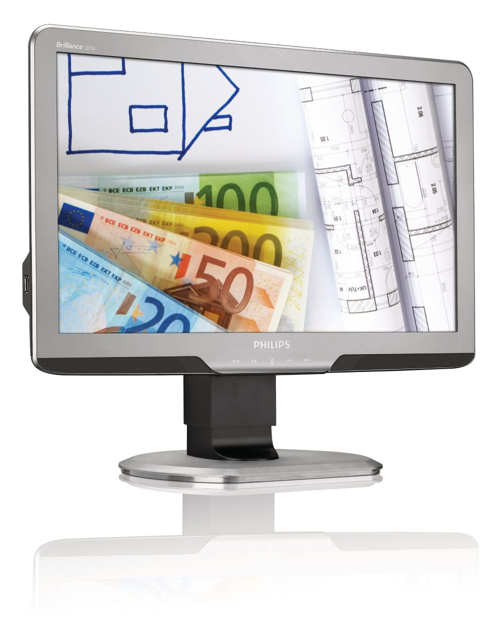 Philips Brilliance 201B2CS/93 computer monitor – image 1