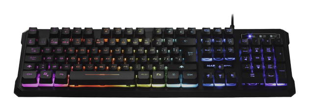 Mars Gaming MK218 keyboard USB QWERTY Russian Black – image 3