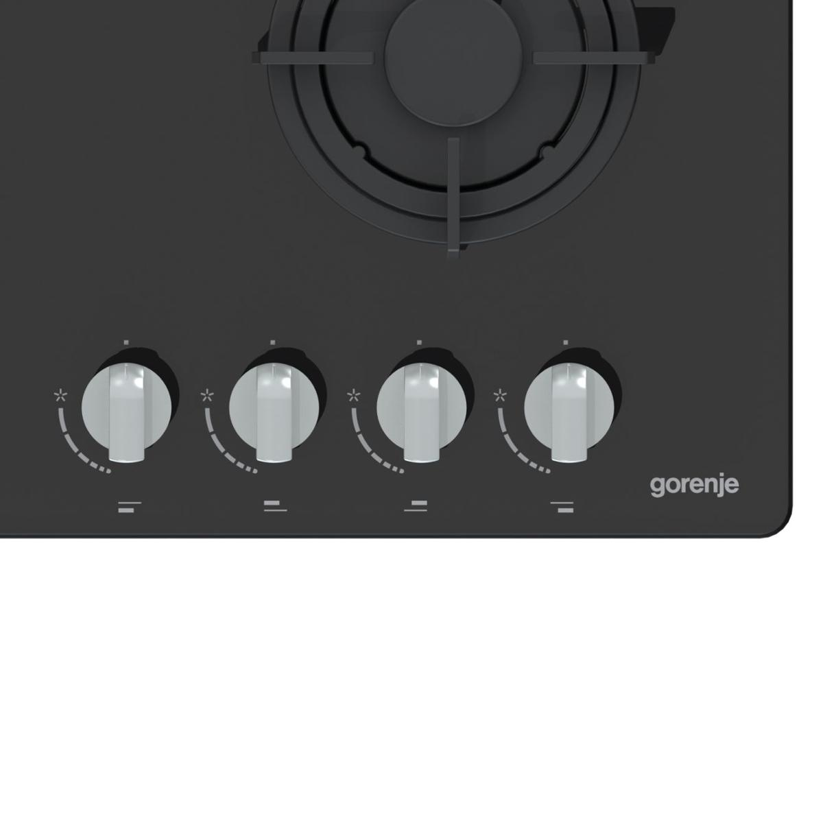 Gorenje GTW64B hob Black Built-in Gas 4 zone(s) – image 2