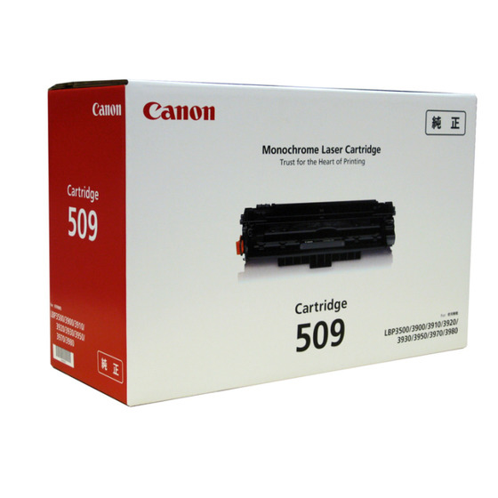 Canon 509 toner cartridge 1 pc(s) Original Black