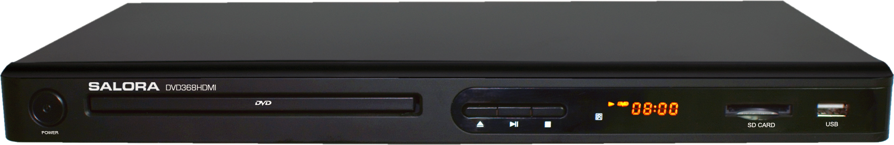 Salora DVD368HDMI DVD/Blu-Ray player DVD player Black