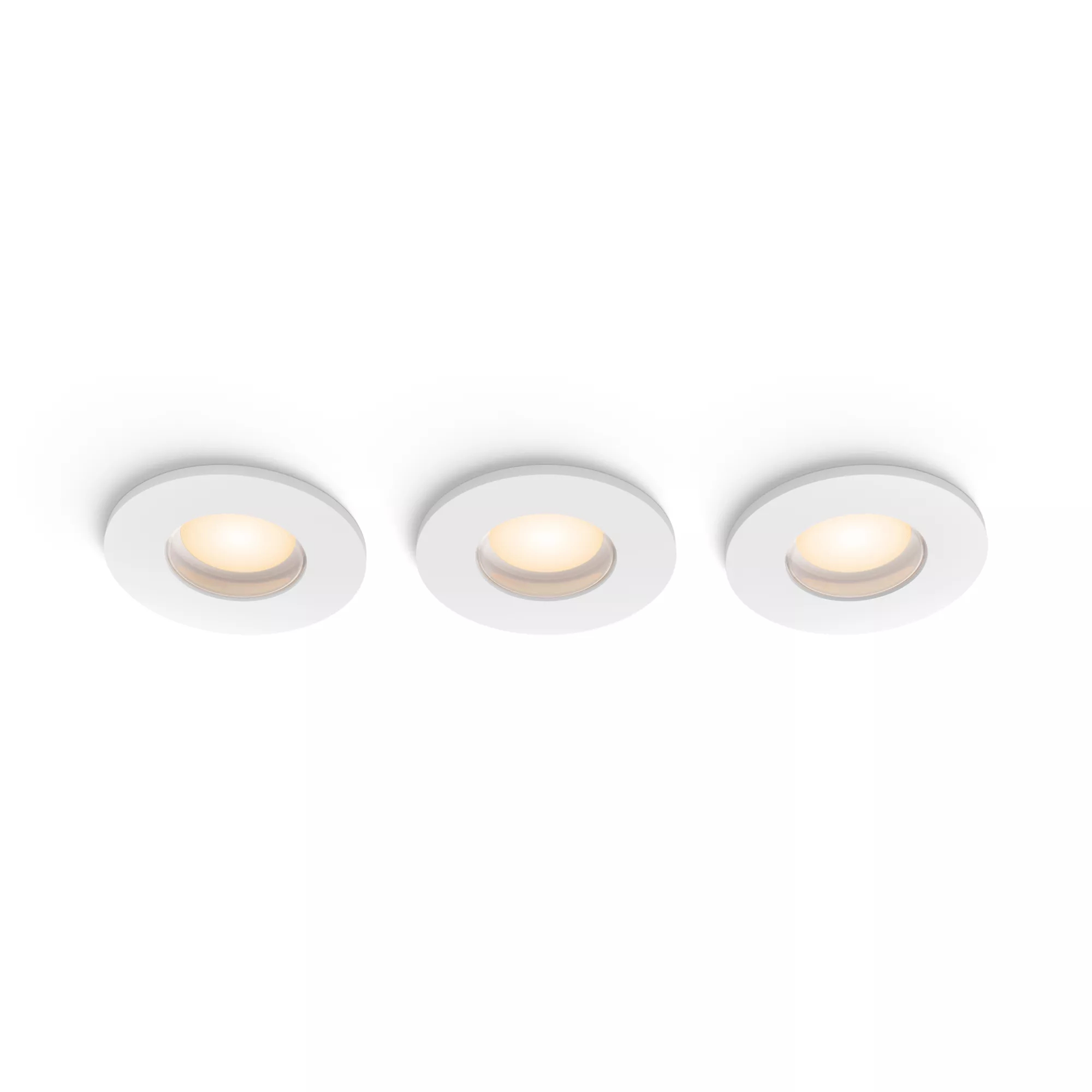 Philips by Signify Philips Hue White ambience Adore bathroom recessed downlight (3-pack)