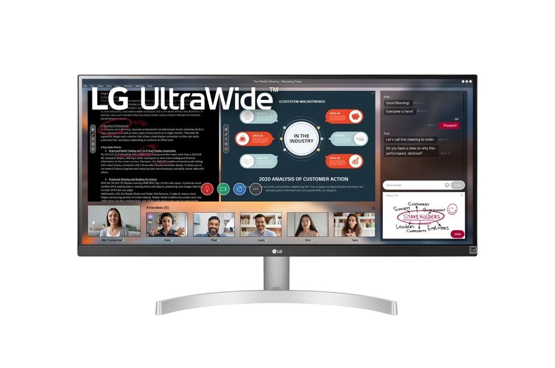 LG 29WN600 computer monitor – image 1