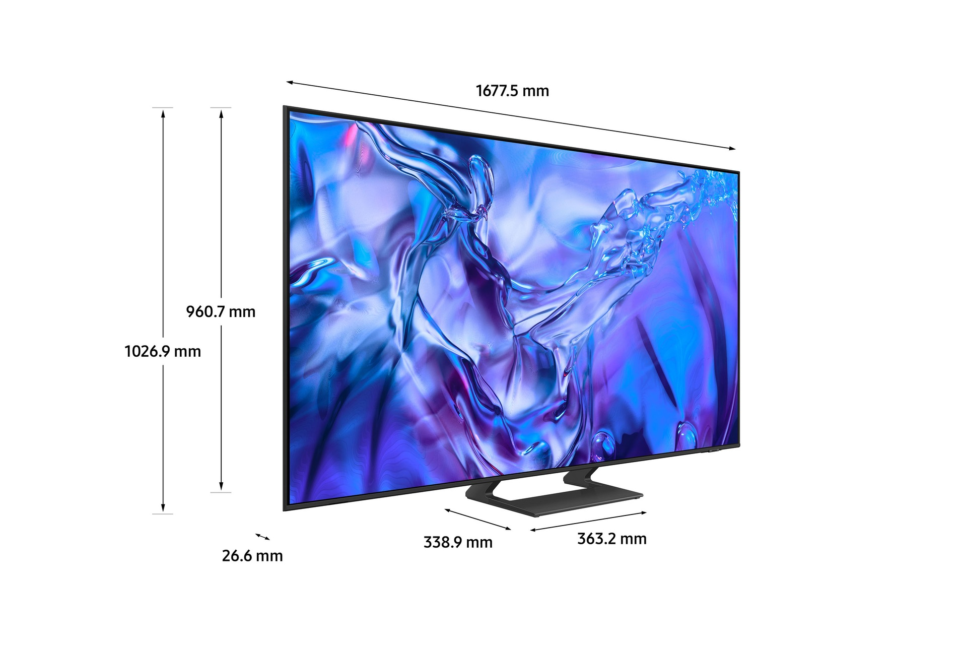 Samsung DU8505 TV Crystal UHD 75 2024, 4K, Smart TV Neuf — photo 4