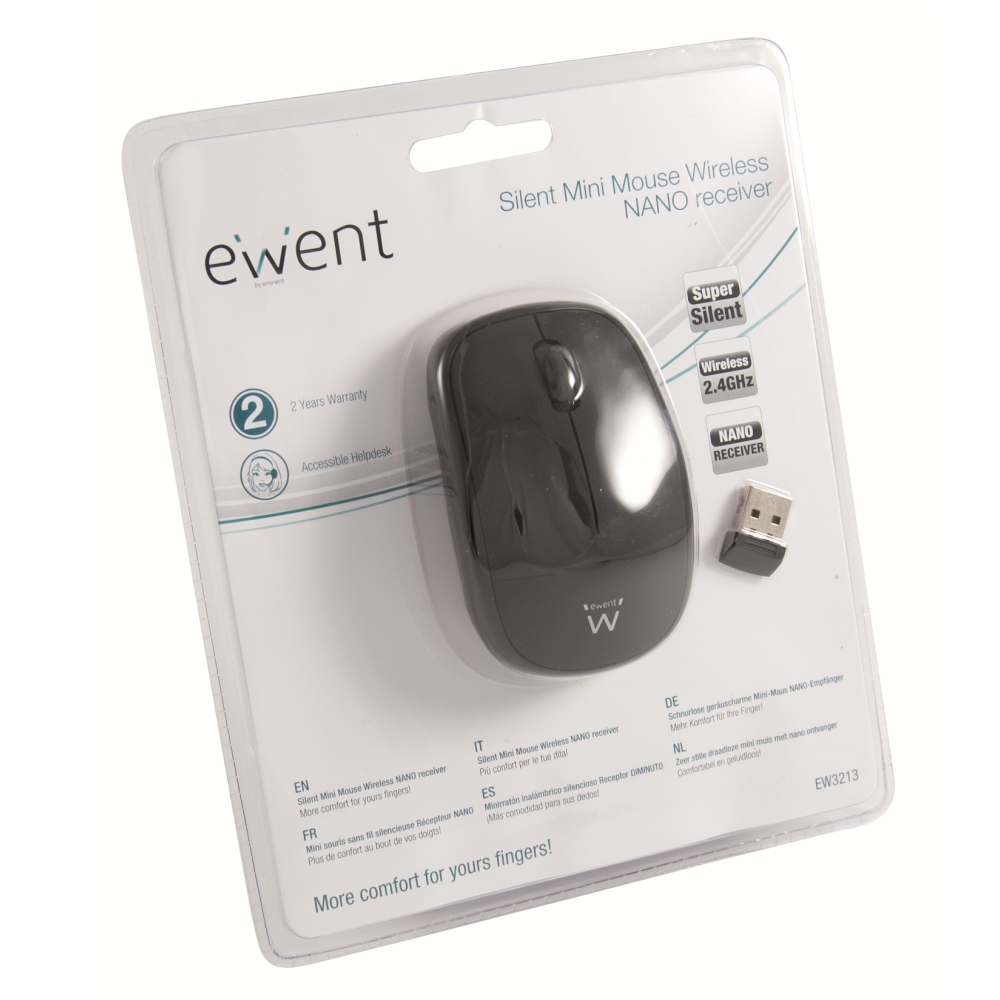 Ewent EW3213 mouse Office Ambidextrous RF Wireless Optical 1000 DPI – image 5