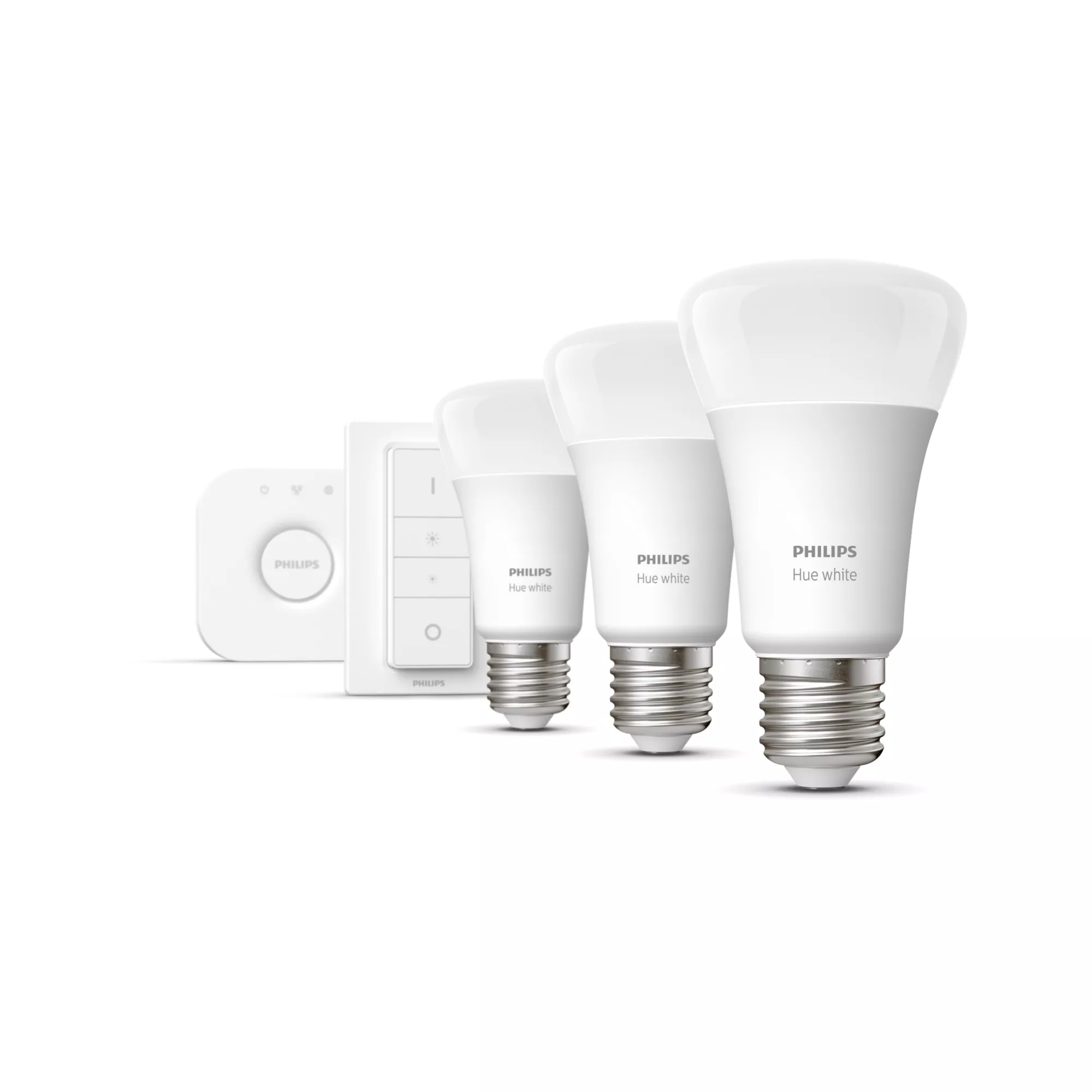 Resim Philips Hue White Starter Kit E27 LED Akıllı Aydınlatma