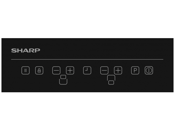 Sharp KH-3I25NT00-EU hob Black Built-in – image 2