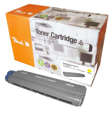Peach PT610 toner cartridge 1 pc(s) Yellow
