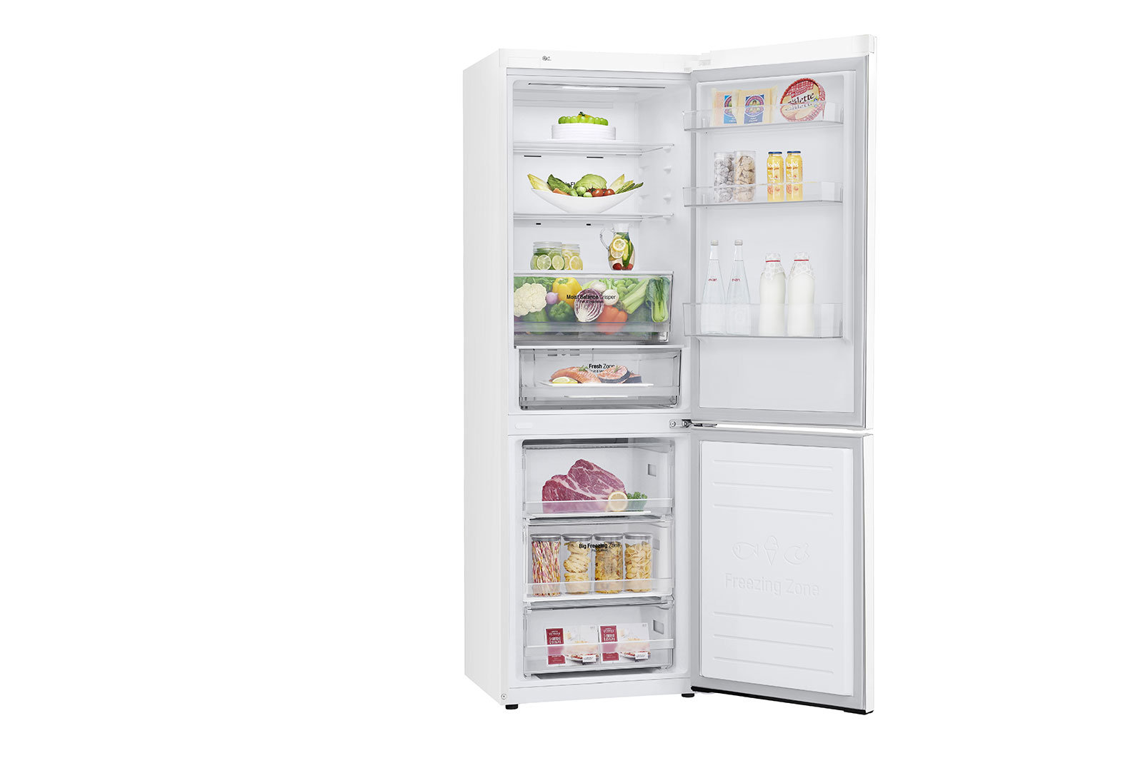 LG GBB61SWHMN fridge-freezer Freestanding – image 8