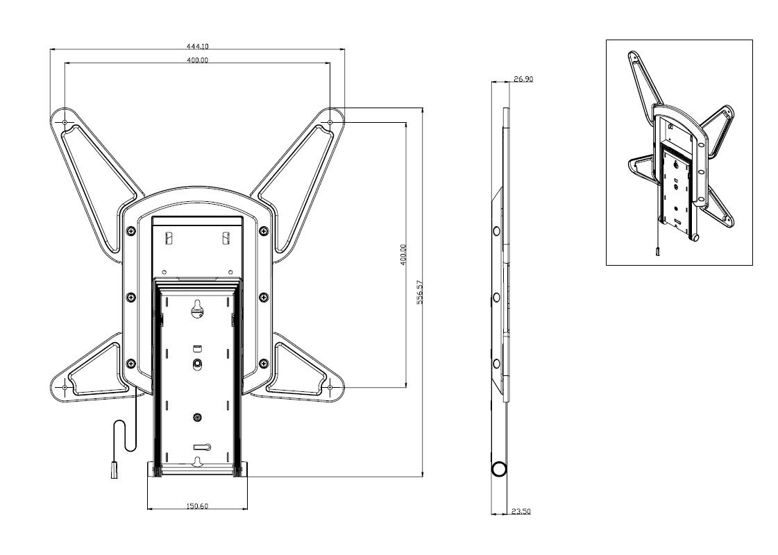 Multibrackets M Motorized Tilt Mount Large – image 9