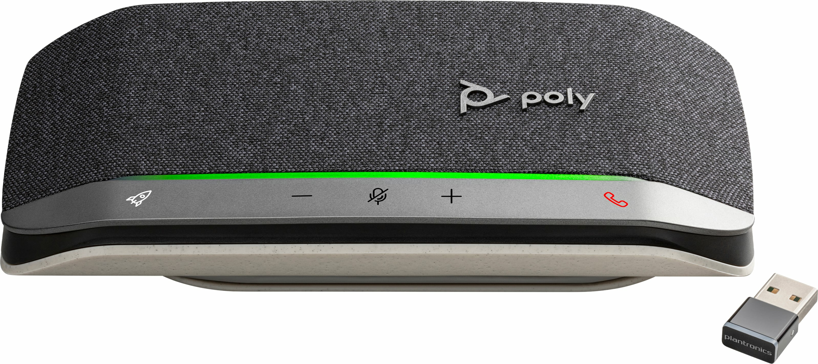 HP Poly Sync 20+ USB-A Speakerphone. Device type: Mobile phone/PC, Product colour: Silver, Signal-to-Noise Ratio (SNR): 55