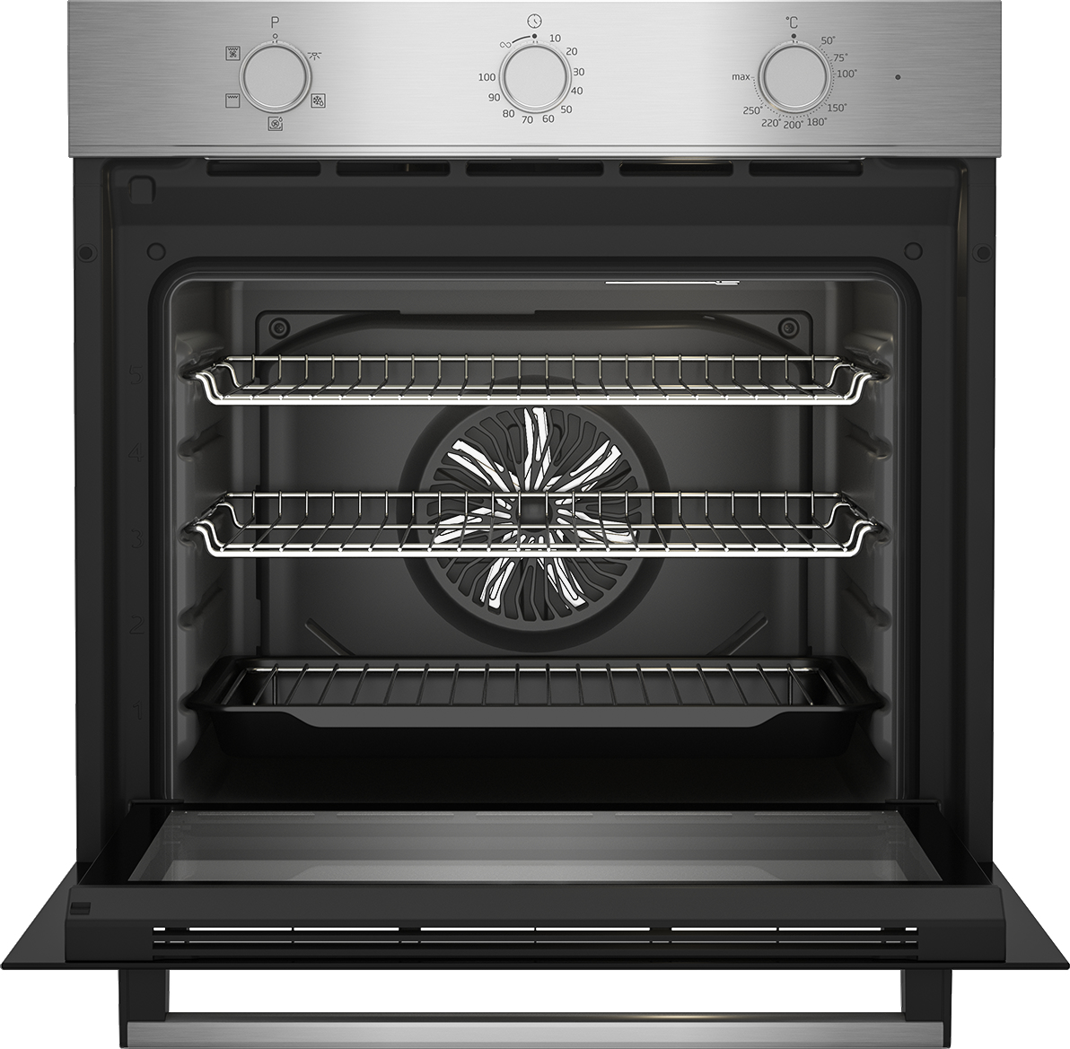 Beko BBIF22100X 60cm Built-In Single Fan Oven with AeroPerfectTM – image 4