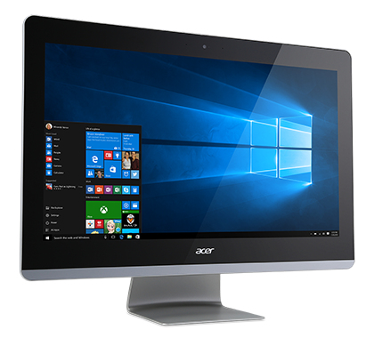 Acer Aspire Z3-705-504G1T21Mi Intel® Core™ i3 i3-5005U 54.6 cm (21.5″) 1920 x 1080 pixels All-in-One PC 4 GB DDR3L-SDRAM 1 TB HDD FreeDOS Black, Silver image 2