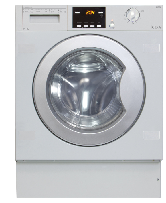CDA CI926 washer dryer Built-in Front-load White