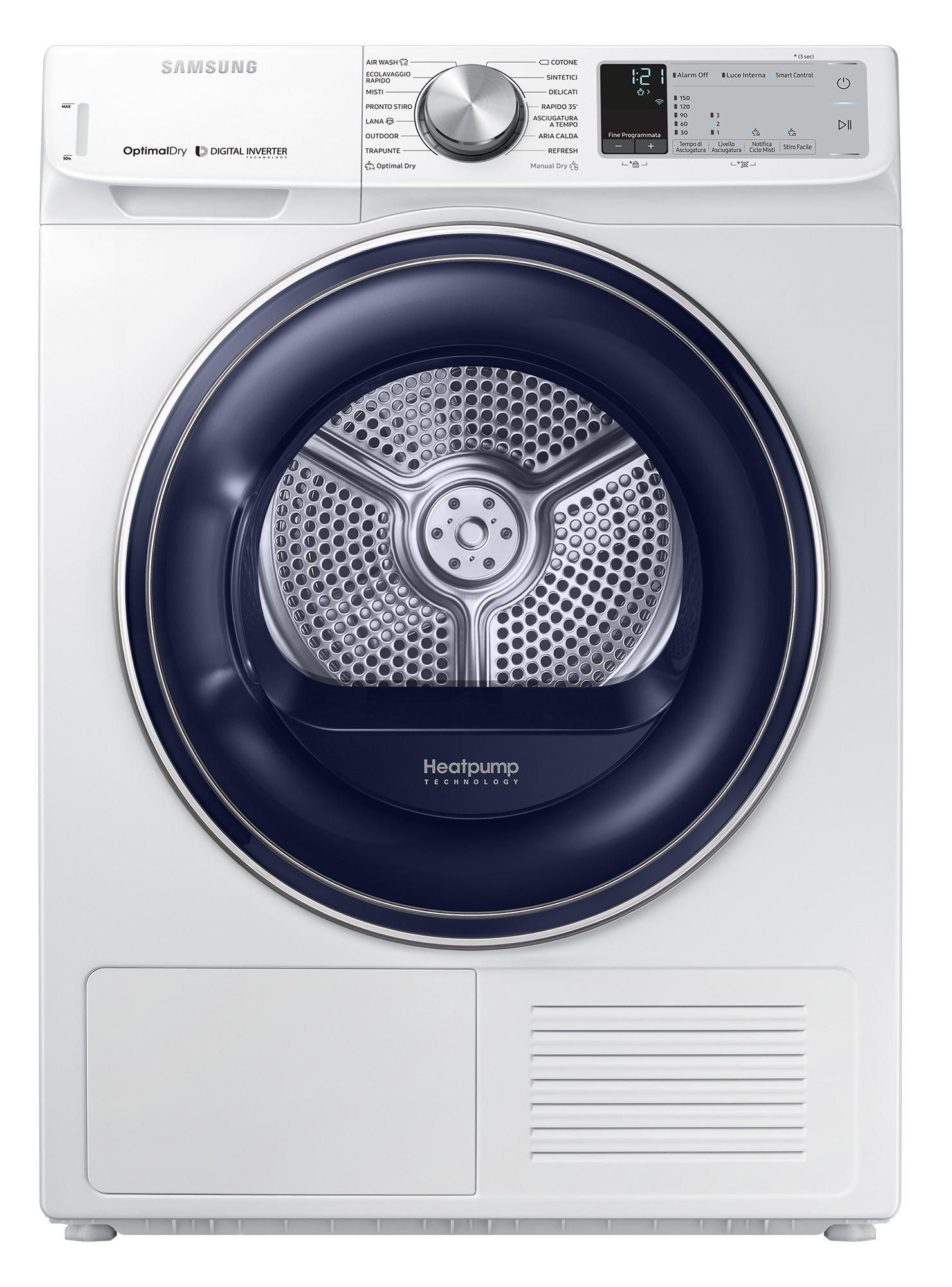 Samsung DV80N62552W/ET tumble dryer Freestanding Front-load