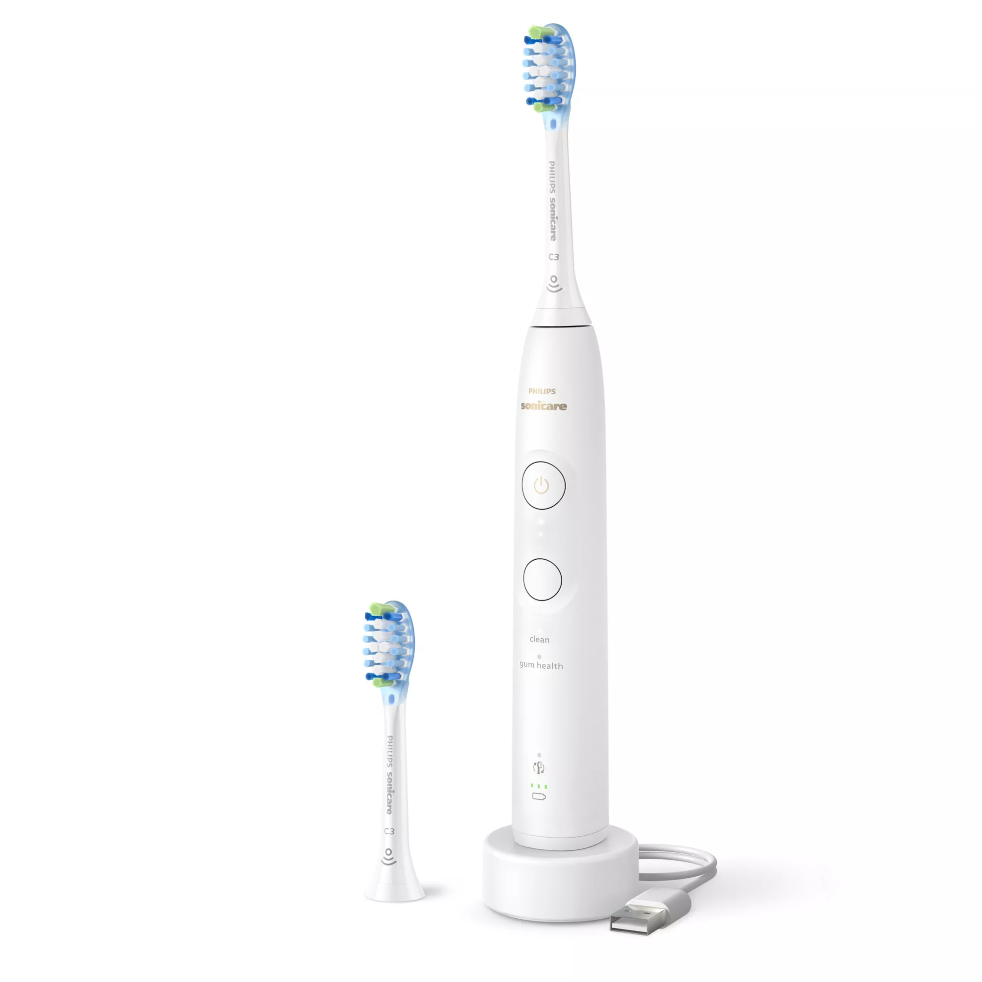 Philips HX7130/02 electric toothbrush Adult Sonic toothbrush White