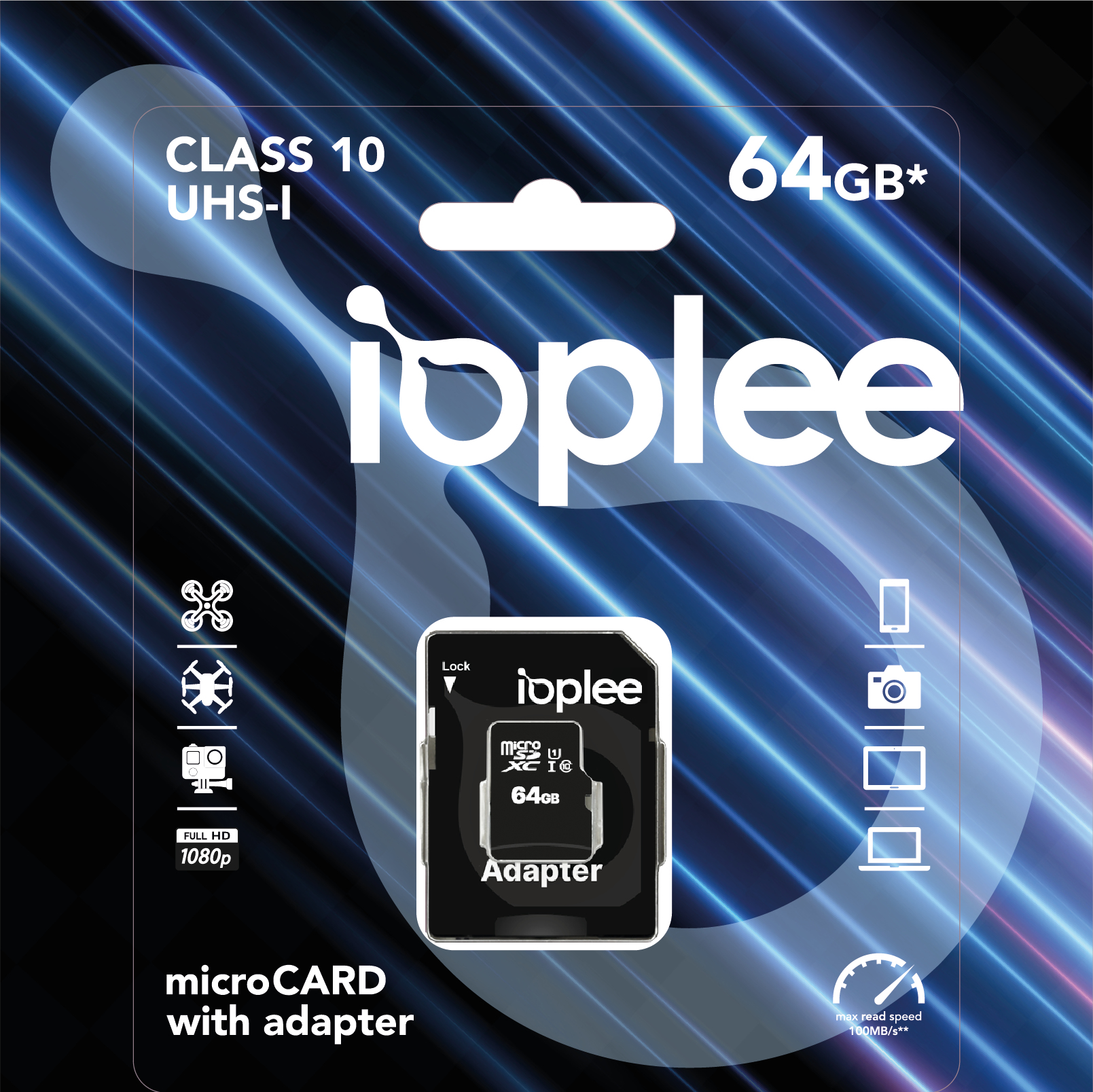 IOPLEE MSD64A 64 GB MicroSDXC UHS-I Class 10 – image 4