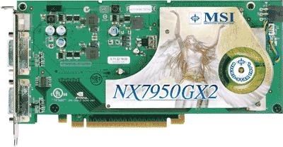 MSI GeForce 7950GX2