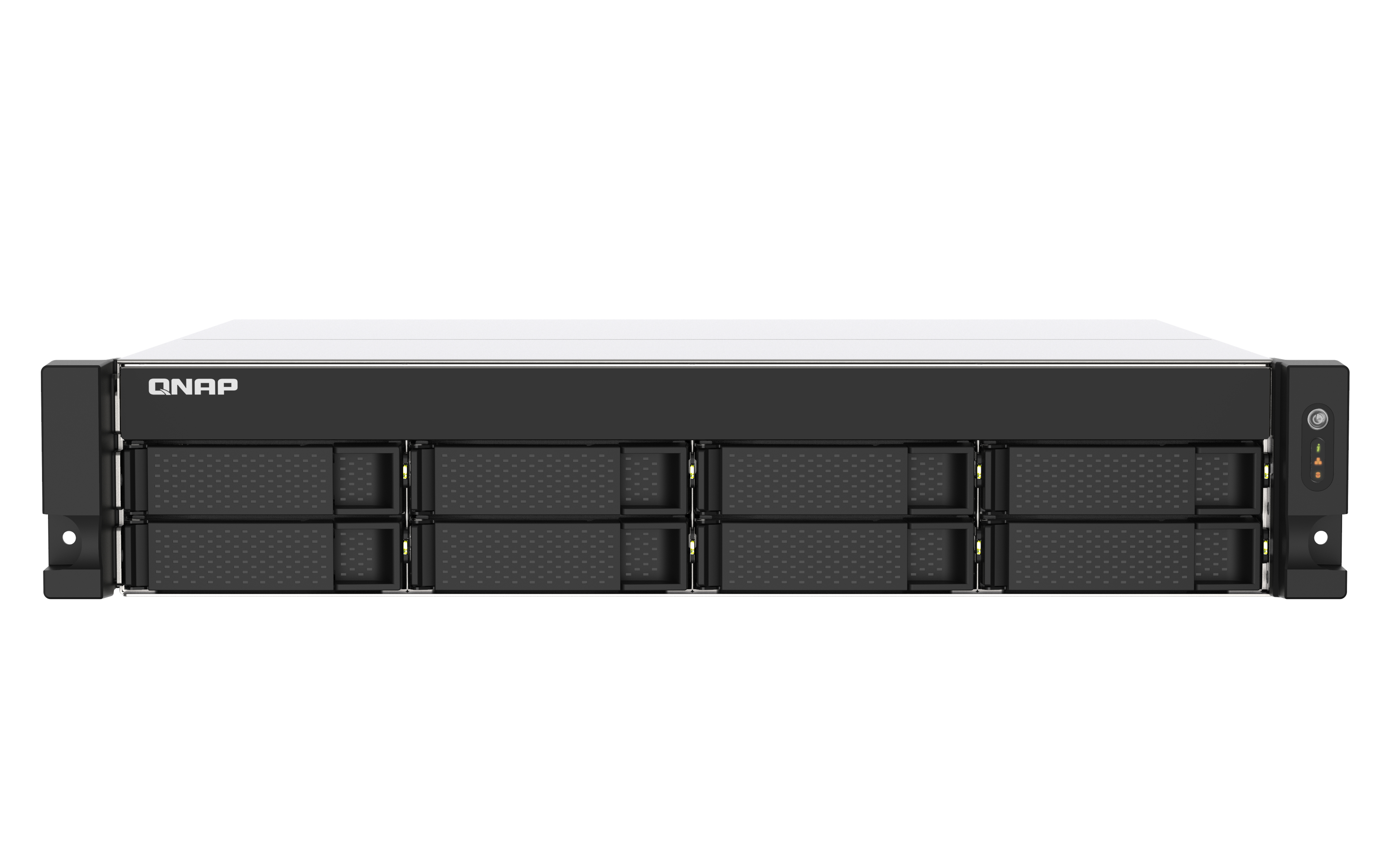 QNAP TS-873AU NAS Rack (2U) Nätverksansluten (Ethernet) Svart, Grå V1500B