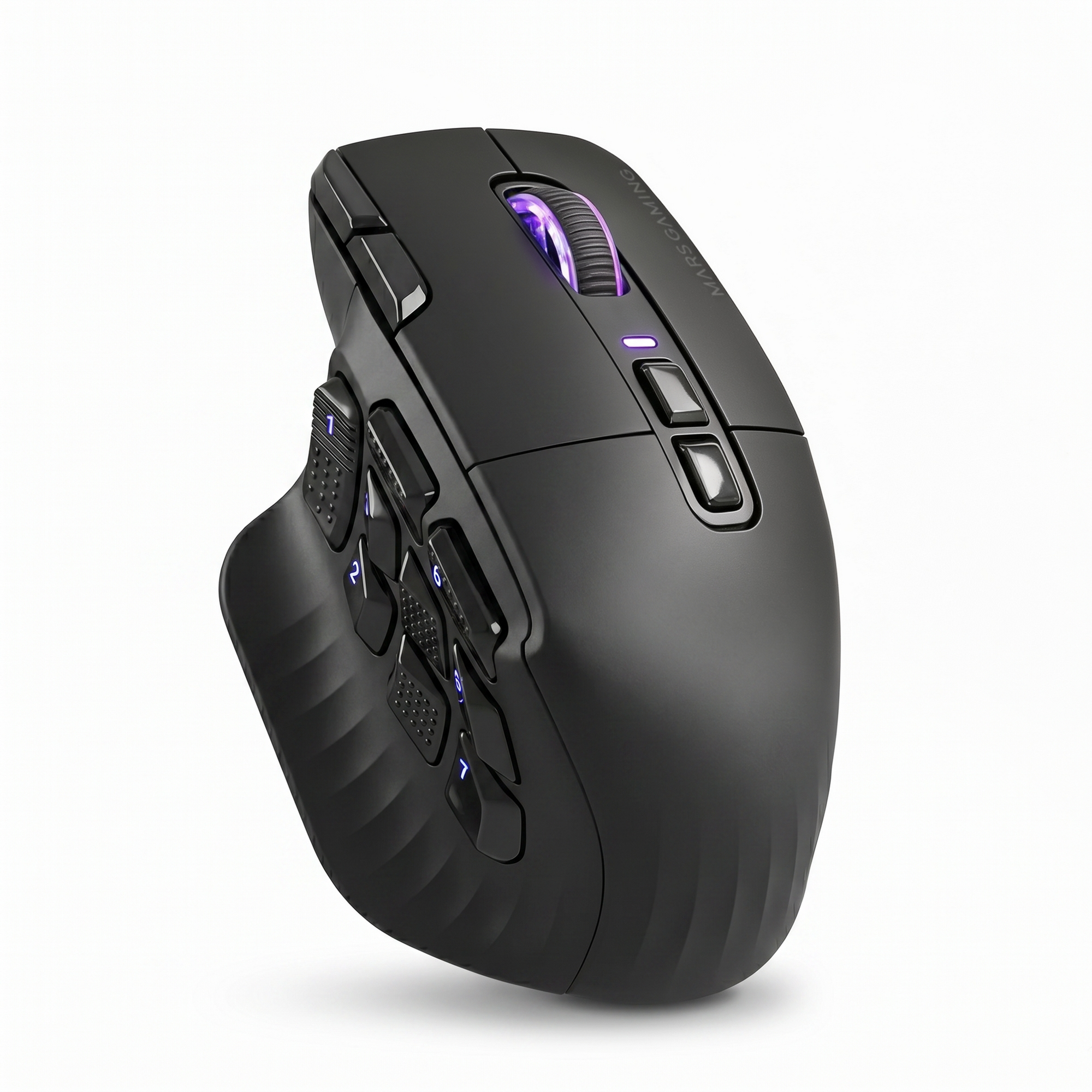 Mars Gaming MMWHEX16 mouse Right-hand Bluetooth Optical 24000 DPI