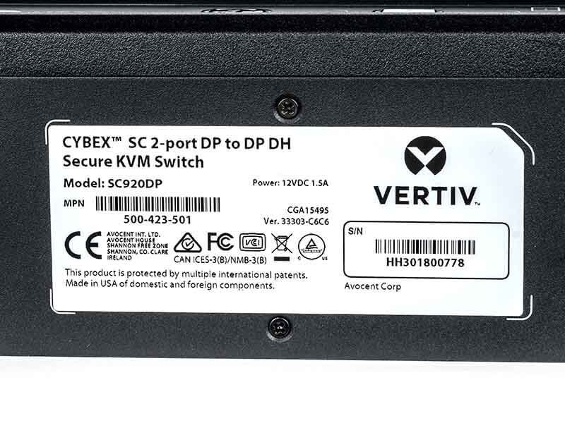 Vertiv Cybex SC 920DP – image 3
