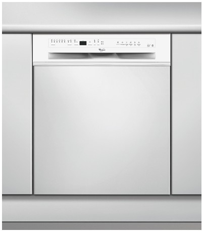 Whirlpool ADG6240WH dishwasher Semi built-in 13 place settings