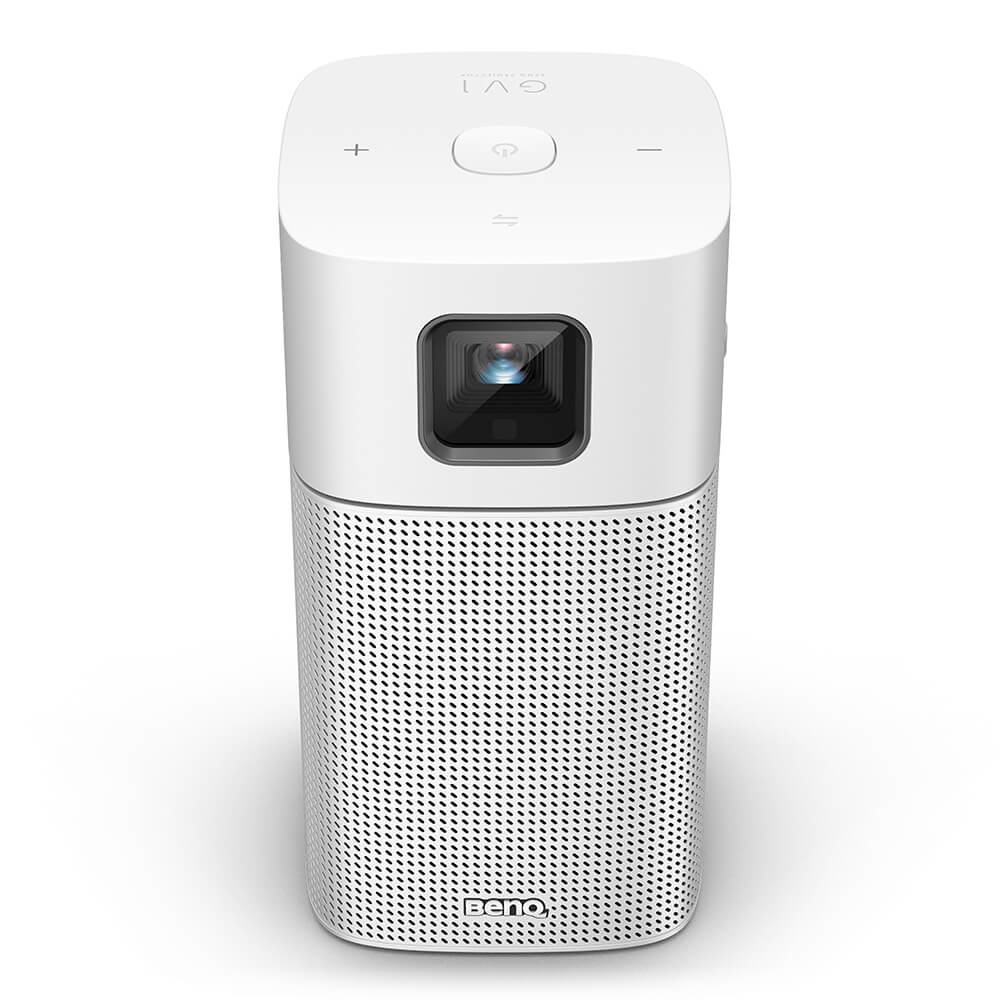 BenQ GV1 Short throw projector 200 ANSI lumens DLP WVGA (854x480) Silver, Yellow – image 3