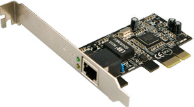 LogiLink PC0029 network card Internal Ethernet 2000 Mbit/s
