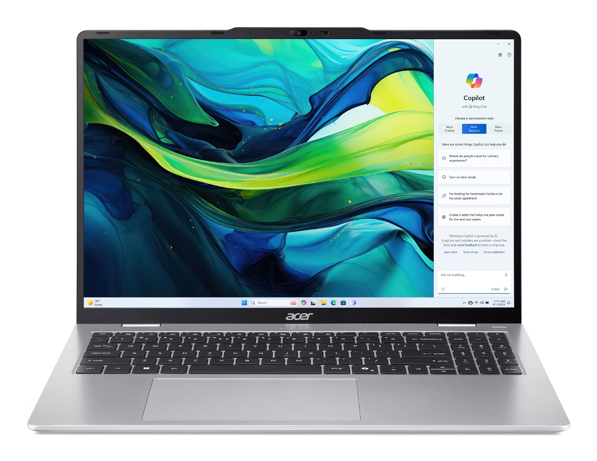 Acer Aspire Lite AL16-53P-71T6 Intel Core Ultra 7 155U Laptop
