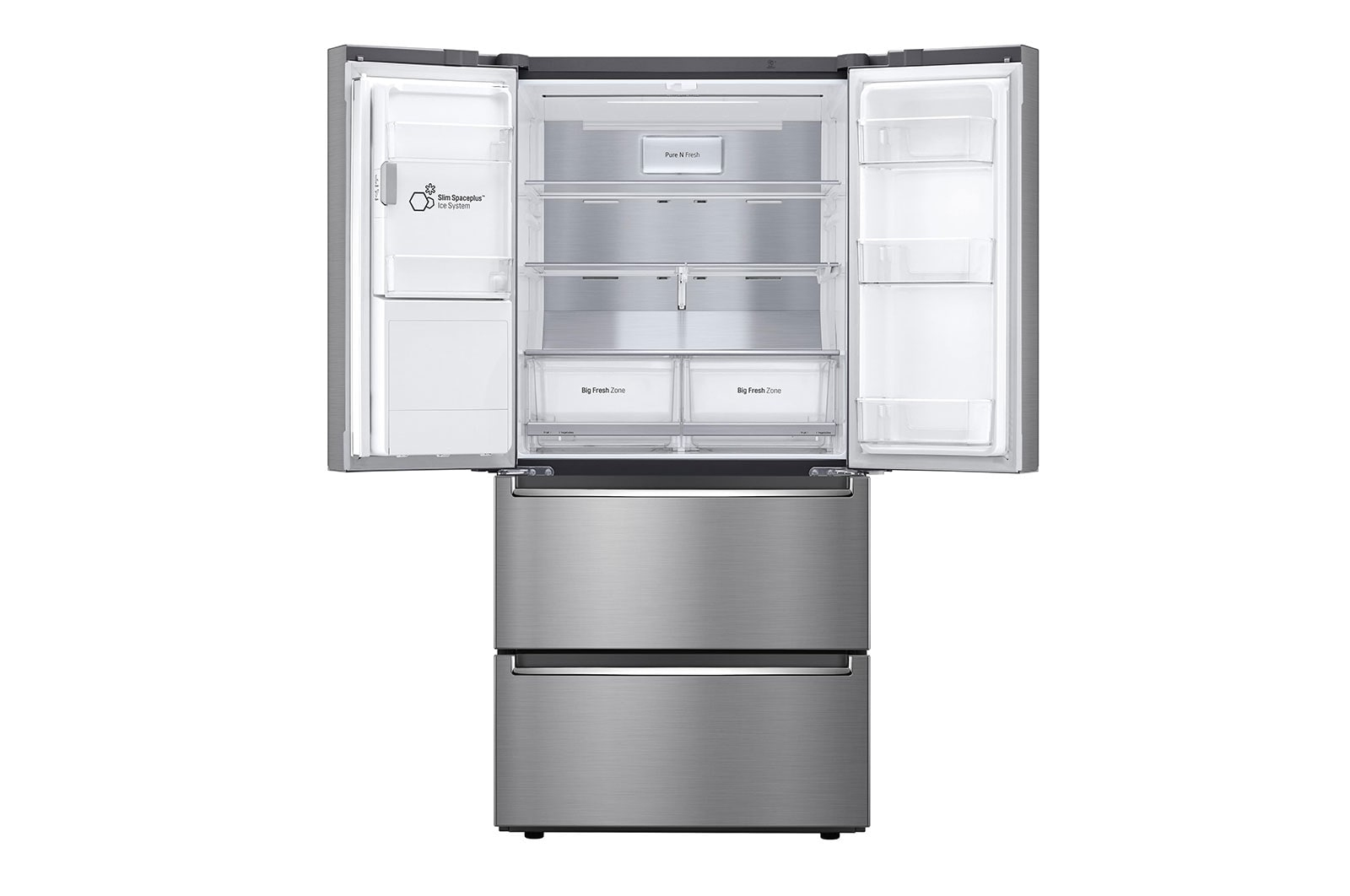 LG GML643PZ6F side-by-side refrigerator Freestanding – image 3
