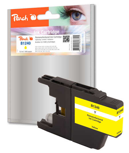 Peach PI500-68 ink cartridge 1 pc(s) Standard Yield Yellow