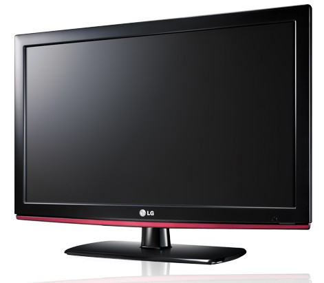 LG 32LD350 TV 81.3 cm (32") Full HD Black, Red – image 2