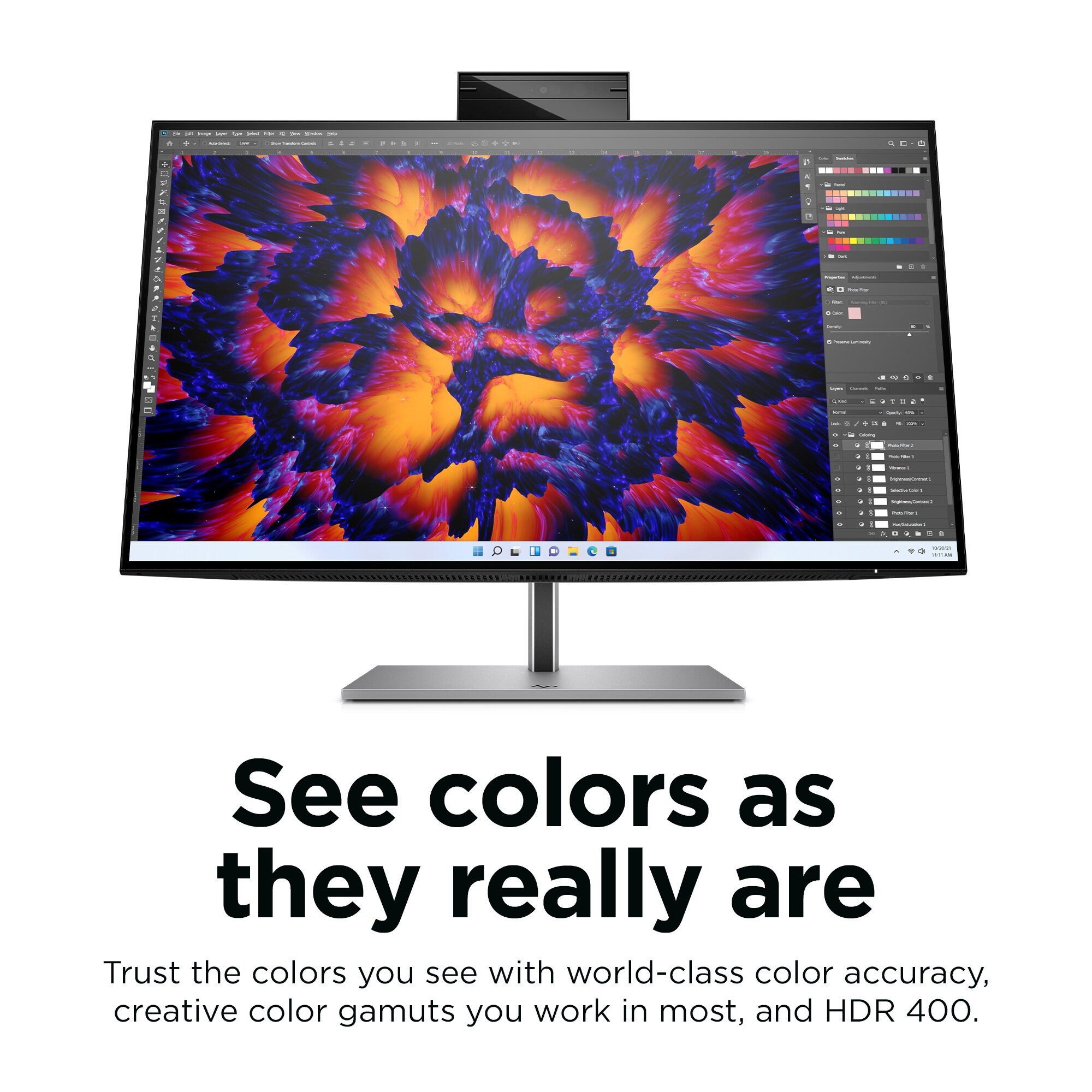 HP Z24m G3 QHD Conferencing Display – image 7