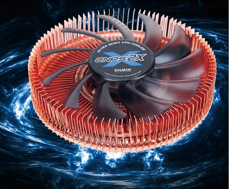 Zalman CNPS2X computer cooling system Processor Cooler